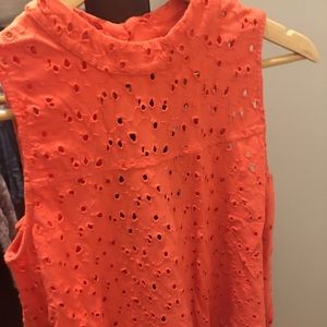 Orange Crop Top
